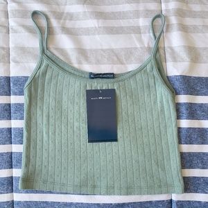 SOLD ON MERCARI Brandy Melville Skylar Green Tank